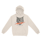 Asbury Park Kitten Club Hoodie in Natural - front view