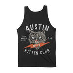 Austin Kitten Club Tank Top Black back