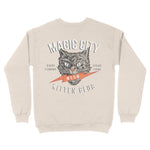 Miami Crewneck in Natural - back view