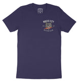 Miami Kitten Club T-Shirt Navy front
