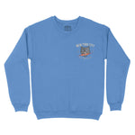 New York Kitten Club Crewneck Carolina Blue front