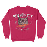 New York Kitten Club Crewneck Heliconia back