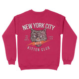 New York Kitten Club Crewneck Heliconia back