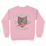 New York Kitten Club Crewneck Light Pink back