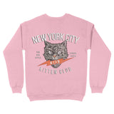New York Kitten Club Crewneck Light Pink back