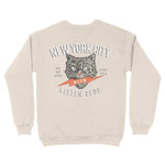 New York Crewneck in Natural - back view
