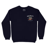 New York Kitten Club Crewneck Navy front
