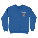 New York Kitten Club Crewneck Royal front