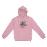 New York Kitten Club Hoodie Light Pink front