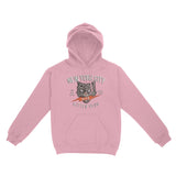 New York Kitten Club Hoodie Light Pink front