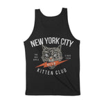New York Kitten Club Tank Top Black back