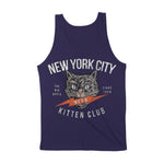 New York Kitten Club Tank Top Navy back