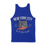 New York Kitten Club Tank Top True Royal back