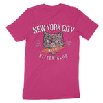 New York Kitten Club T-Shirt Berry back