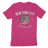 New York Kitten Club T-Shirt Berry back
