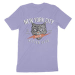 New York Kitten Club T-Shirt Dark Lavender back