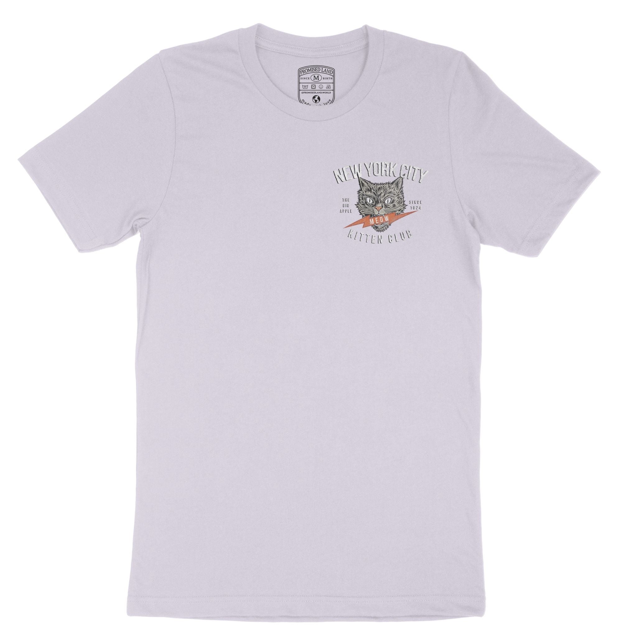 New York Kitten Club T-Shirt Lavender Dust front
