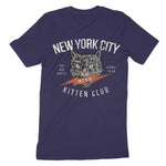 New York Kitten Club T-Shirt Navy back