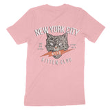 New York Kitten Club T-Shirt Pink back