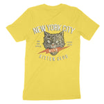 New York Kitten Club T-Shirt Yellow back