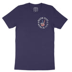 Austin Peace Lover T-Shirt Navy front
