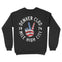 Denver Crewneck in Black - back view