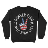 Denver Peace Lover Crewneck Black back