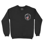 Denver Crewneck in Black - front view