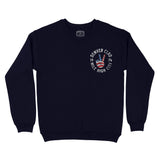 Denver Peace Lover Crewneck Navy front