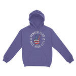 Denver Peace Lover Hoodie Violet front