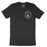 Denver Peace Lover T-Shirt Black front