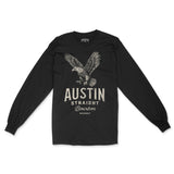 Austin Longsleeve in Black - front view