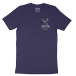 Austin Bourbon T-Shirt Navy front