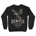 Denver Bourbon Crewneck Black back