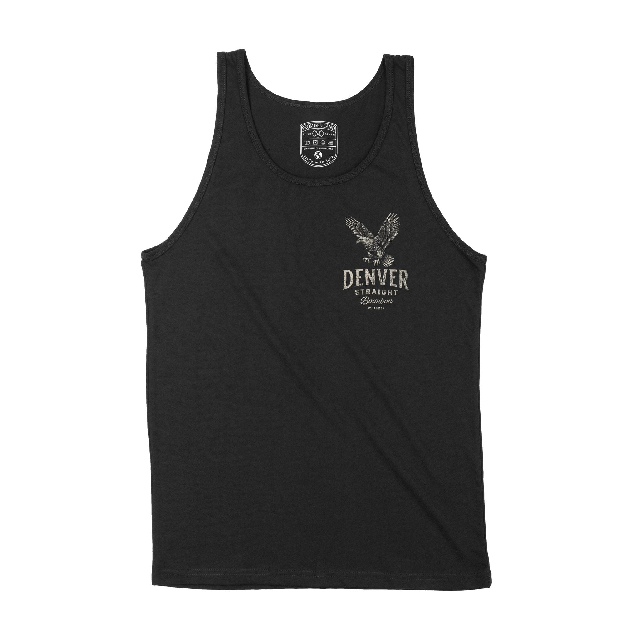 Denver Bourbon Tank Top Black front