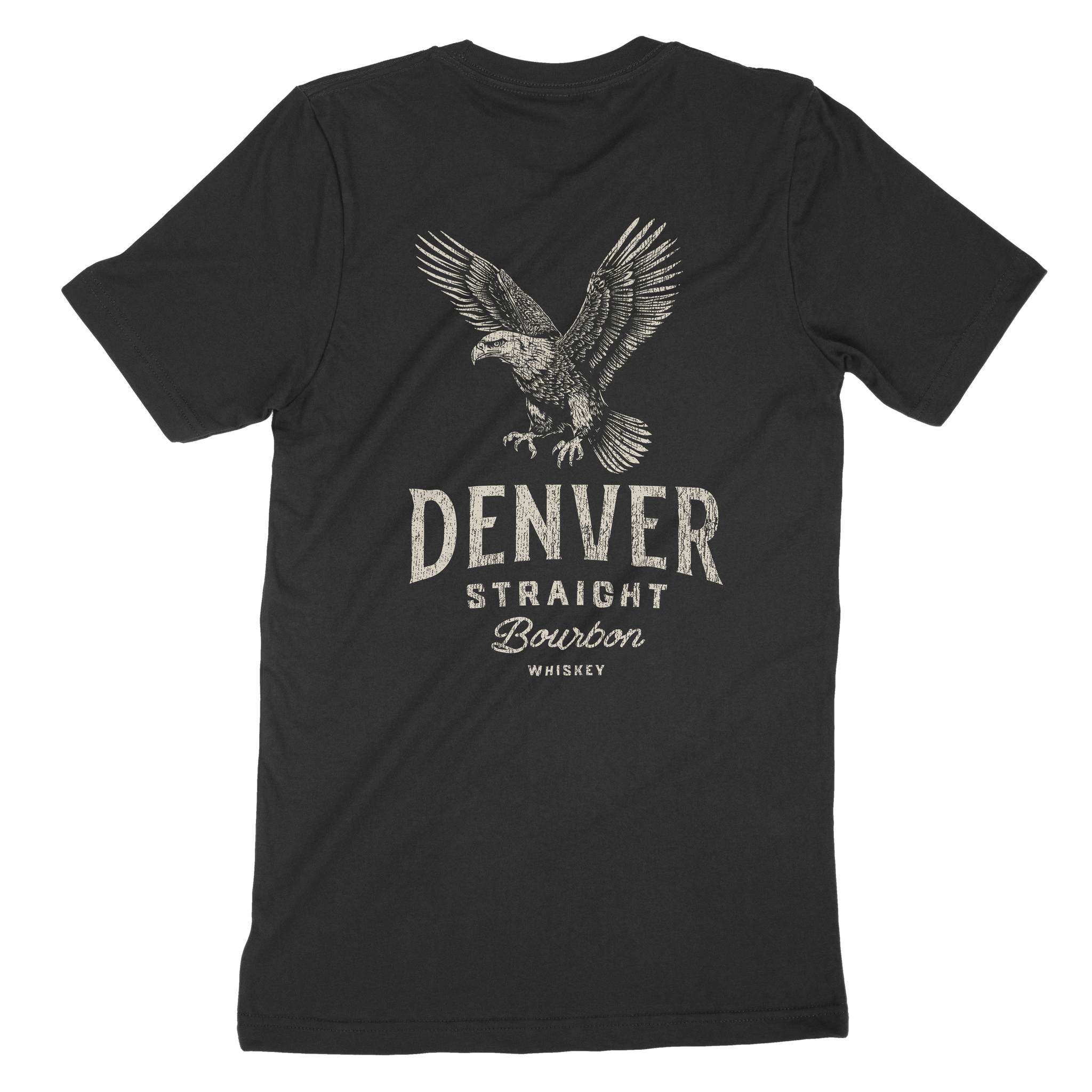 Denver Bourbon T-Shirt Black back