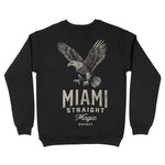 Miami Bourbon Crewneck Black back