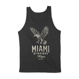 Miami Tank Top in Black - back view