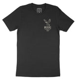 Miami Bourbon T-Shirt Black front