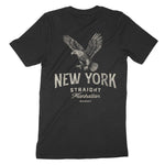 New York Bourbon T-Shirt Black back