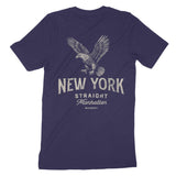 New York Bourbon T-Shirt Navy back