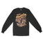 Austin Pizza Party Longsleeve in Black - front view
