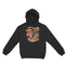 New York Hoodie in Black - front view