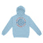 Austin Hoodie in Light Blue - front view