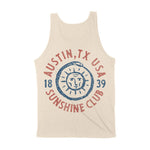 Austin Sun God Tank Top Natural back