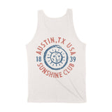 Austin Sun God Tank Top in Vintage - back view