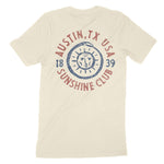 Austin Sun God T-Shirt Natural back
