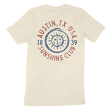 Austin Sun God T-Shirt Natural back
