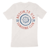 Austin Sun God T-Shirt in Vintage - back view
