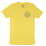 Austin Sun God T-Shirt Yellow front